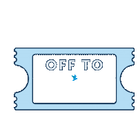 off to omg Sticker by Traveloka