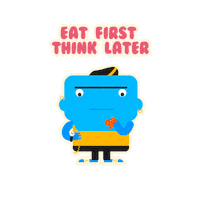 Comida Eating Sticker by DBS Bank Ltd