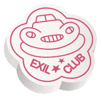 Exil Sticker by EXILCLUB