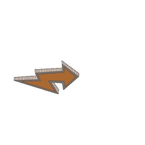 bCreativebybrenna giphyupload retro arrow point Sticker