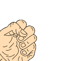 Hand Fu Sticker