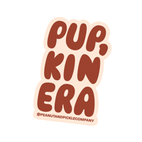 Pumpkin Spice Autumn Sticker by Peanut and Pickle