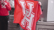 Waving March Madness GIF by Coog Mania