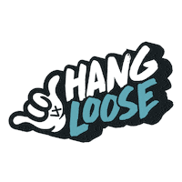Surf Hang Loose Sticker by VX Comunicação