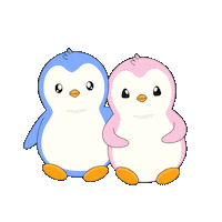 Happy I Love You Sticker by Pudgy Penguins
