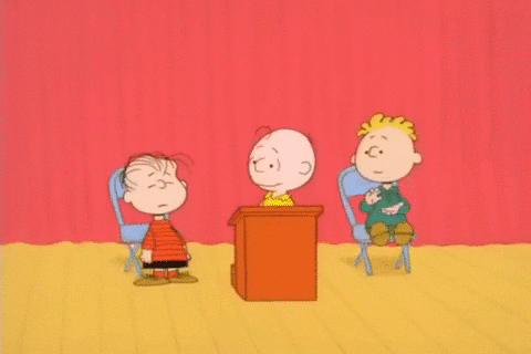 youre not elected charlie brown GIF by Peanuts