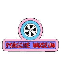 Lets Go Wow Sticker by Porsche Museum