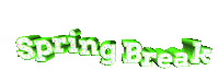 text spring Sticker