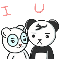 Blushing I Love You Sticker