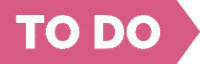 To Do Pink Sticker by bloggercoachingde