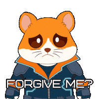 Sorry Excuse Me Sticker by Hamieverse