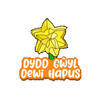 St Davids Day Dydd Gwyl Dewi Sticker