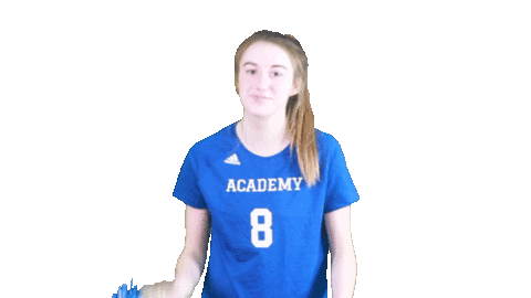 Cheer Celebrate Sticker by The Academy Volleyball Club