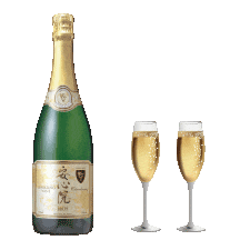 Cheers Wine Sticker by iichiko USA