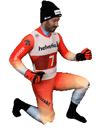 helvetia_schweiz yes man swiss ski helvetia ski alpin Sticker