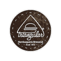Take-Away Comida Sticker by Triangular® - Hamburgueria Artesanal