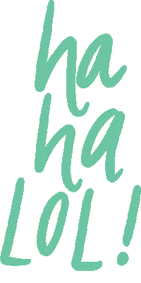 comedy lol Sticker by Thimblepress