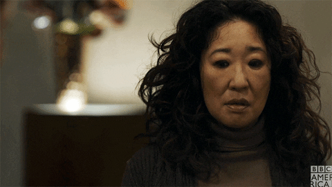 Nervous Killing Eve GIF by BBC America