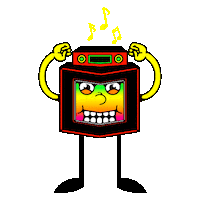 Party Musica Sticker