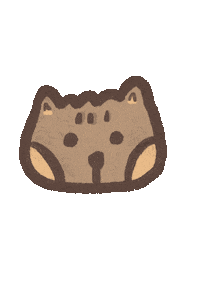 Luna Squirrel Sticker