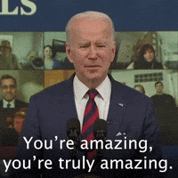 You're amazing, you're truly amazing.