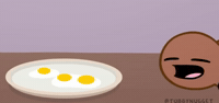 Eat Pac Man GIF by Tubby Nugget