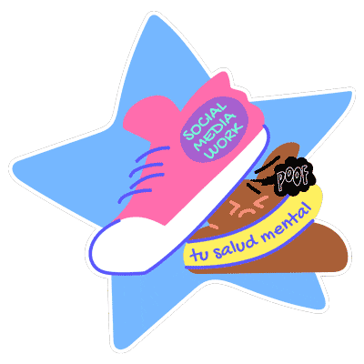 Social Media Caca Sticker by veramixture