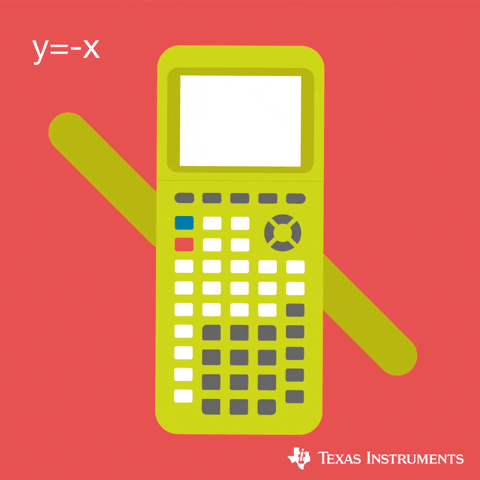 y=-x school GIF by Texas Instruments Education
