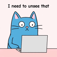Blue Cat Help GIF