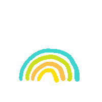Animation Rainbow Sticker