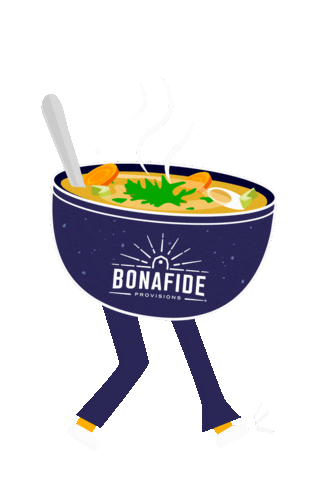 bonafidebonebroth wellness bowl soup collagen Sticker