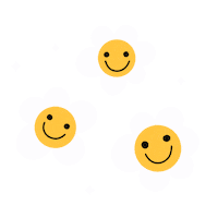 Flower Smile Sticker