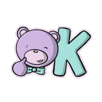 Bear Ok Sticker