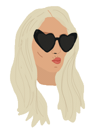 Meggan Sticker by StyleCaster