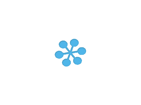 Snow Snowflake Sticker by WinterKids