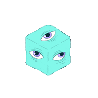 Music Conference Cube Sticker by Sørveiv