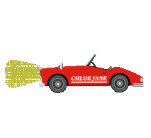 Driving Los Angeles Sticker by Chloe Jane