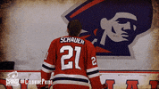 ice hockey fun GIF by Robert Morris University Athletics