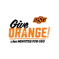 Pistol Pete Sticker by Oklahoma State University