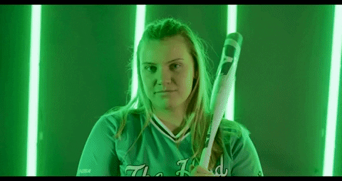 Ball Swing GIF by Marshall University Athletics