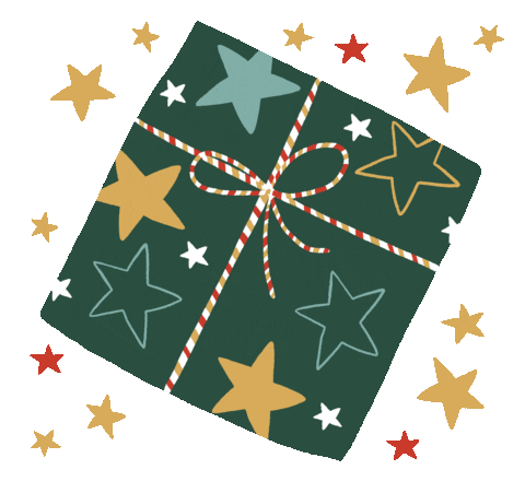 Merry Christmas Surprise Sticker