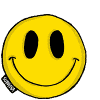 Happy Smiley Face Sticker by Subrosa Brand