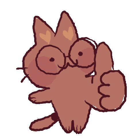 chewzyart giphyupload love good cats Sticker