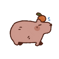 Happy Run Sticker by Regina Awang