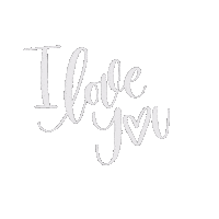 In Love Lettering Sticker