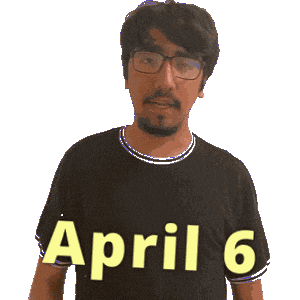 April Sticker