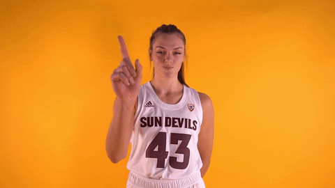 Womens Basketball No GIF by Sun Devils