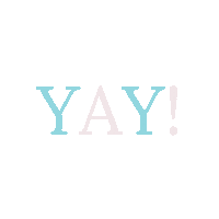 Happy Yeh Sticker by Becca Pountney