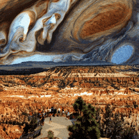 Unqannyvable art trippy collage surrealism GIF