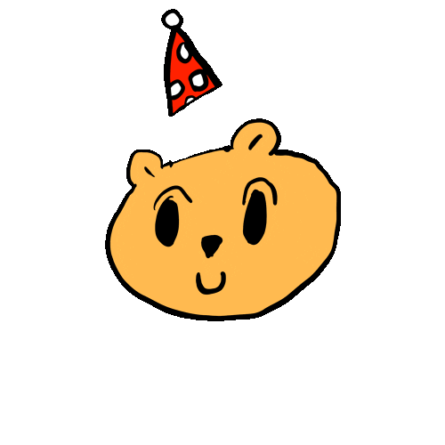 Christmas Bear Sticker